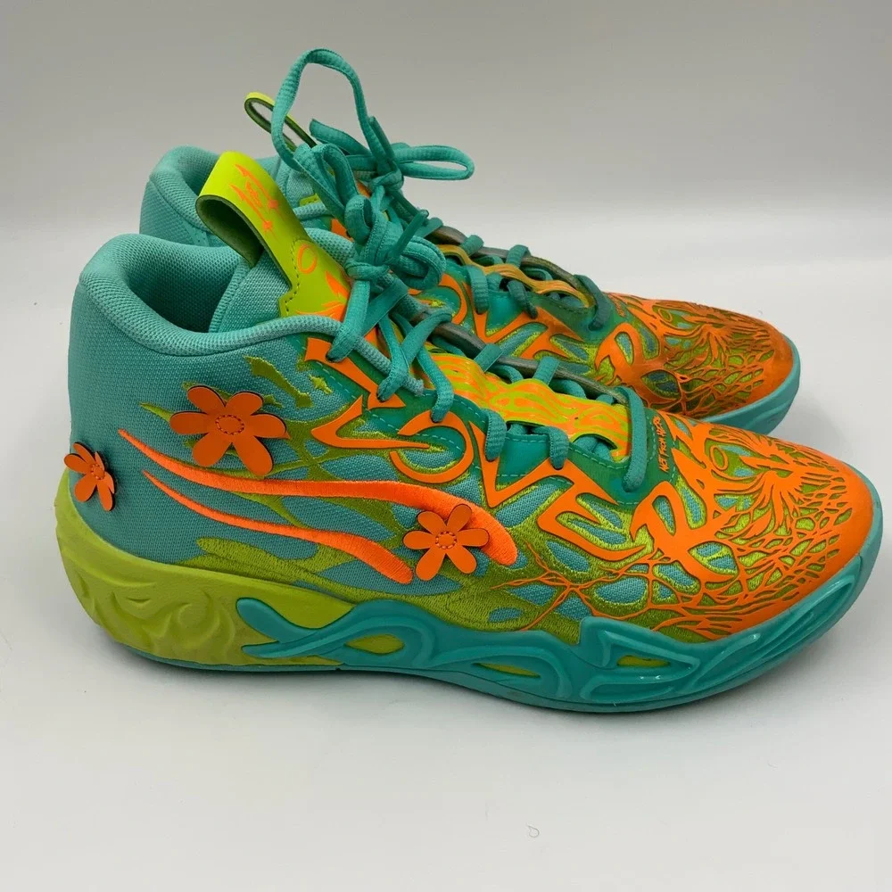 Puma MB.02 LaMelo Ball Be You Multi-Color Basketball Shoes 378284-01 Mens